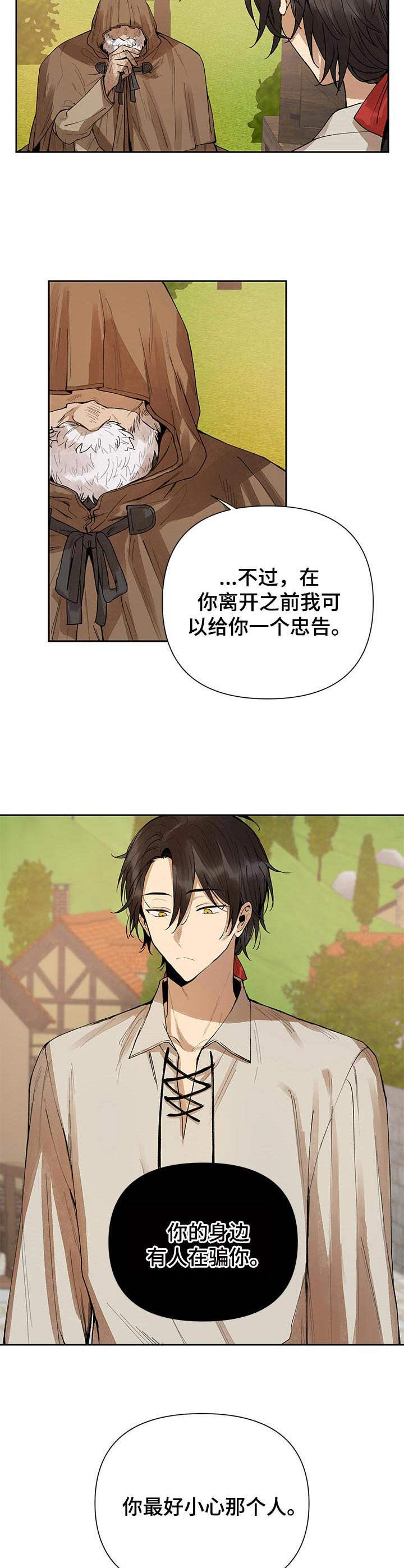 敌国质子公主漫画,第1章：占卜的忠告4图