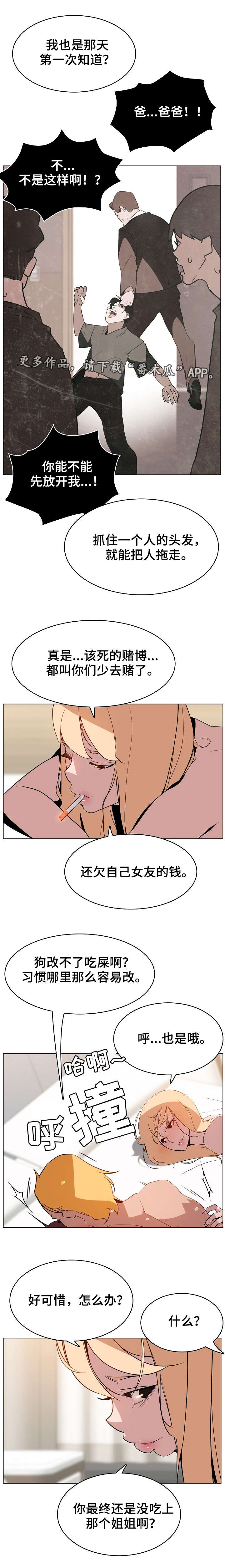 急速下坠的意思漫画,第31章：欠债4图