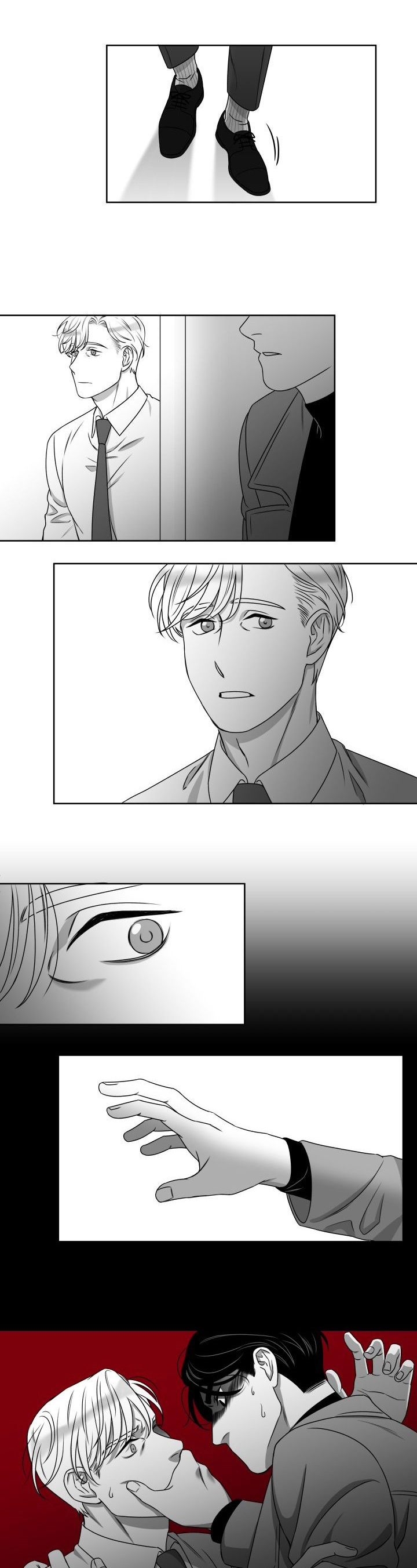 迫不得已吃顿大餐怎么补救不长胖漫画,第3章：过激行为4图