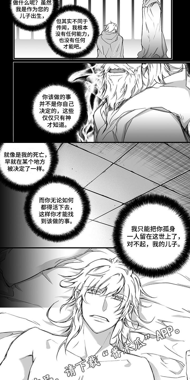 落魄王子与侍卫大结局漫画,第14章：变化5图