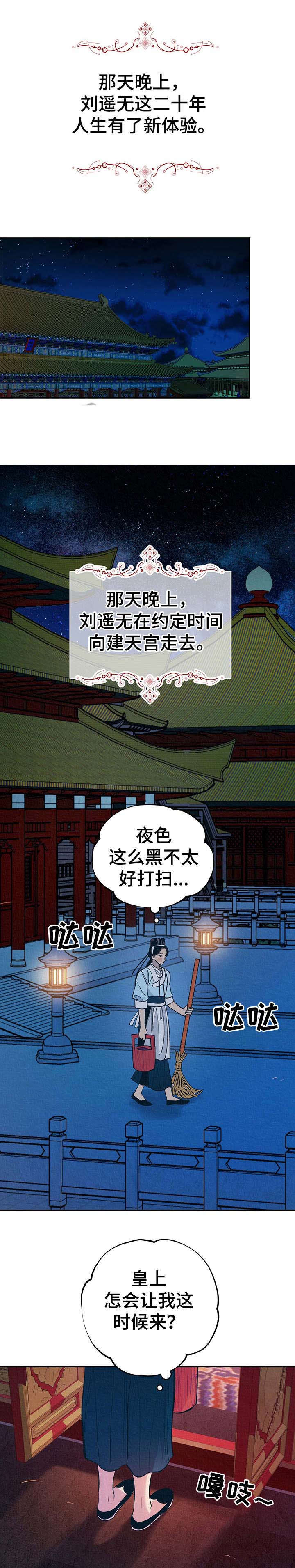皇帝秘闻未删减版漫画,第5章：夜晚召见5图