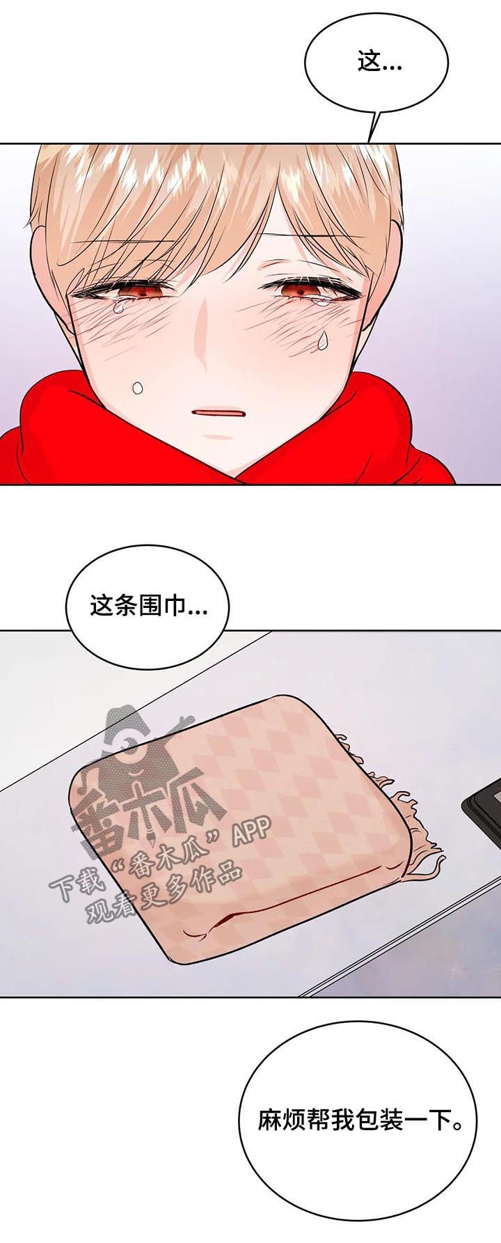 校园监控储存90天的依据是什么漫画,第55章：围巾3图