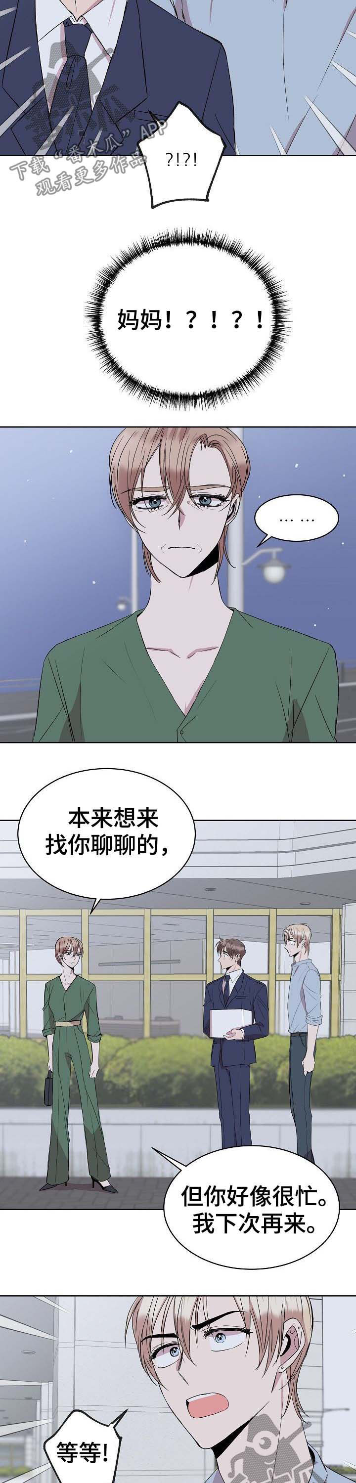 请你守护我的秘密漫画,第32章：会长妈妈5图