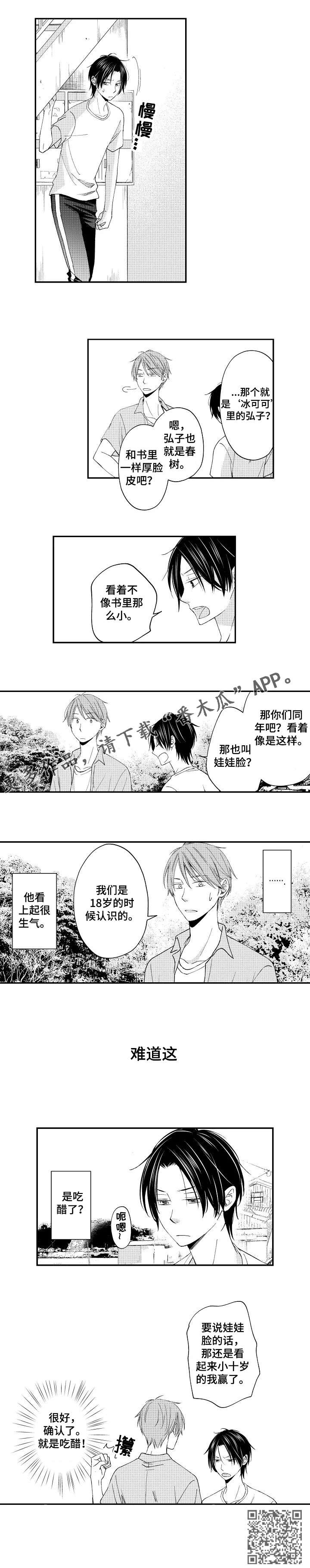 停滞的反义词漫画,第11章：吃醋3图