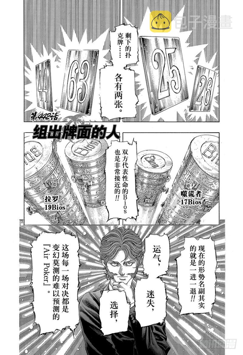 噬谎者在线观看 电影漫画,第446话 组出牌面的人1图