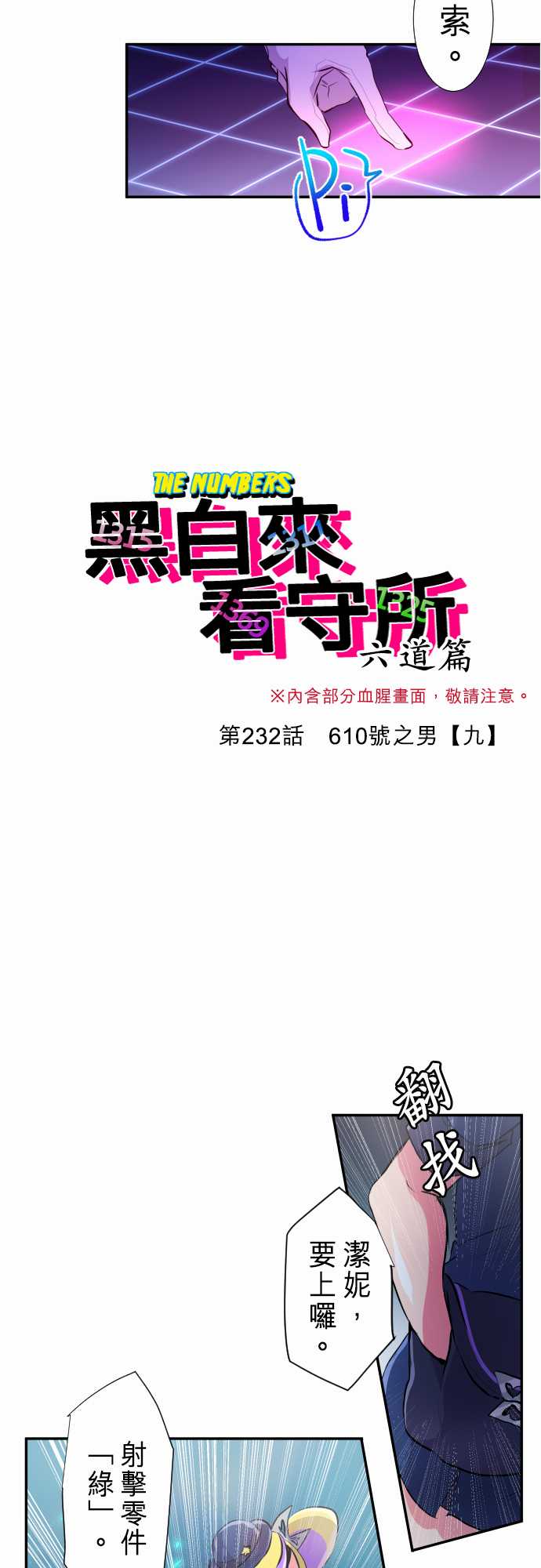 黑白来看守所cos漫画,257话2图
