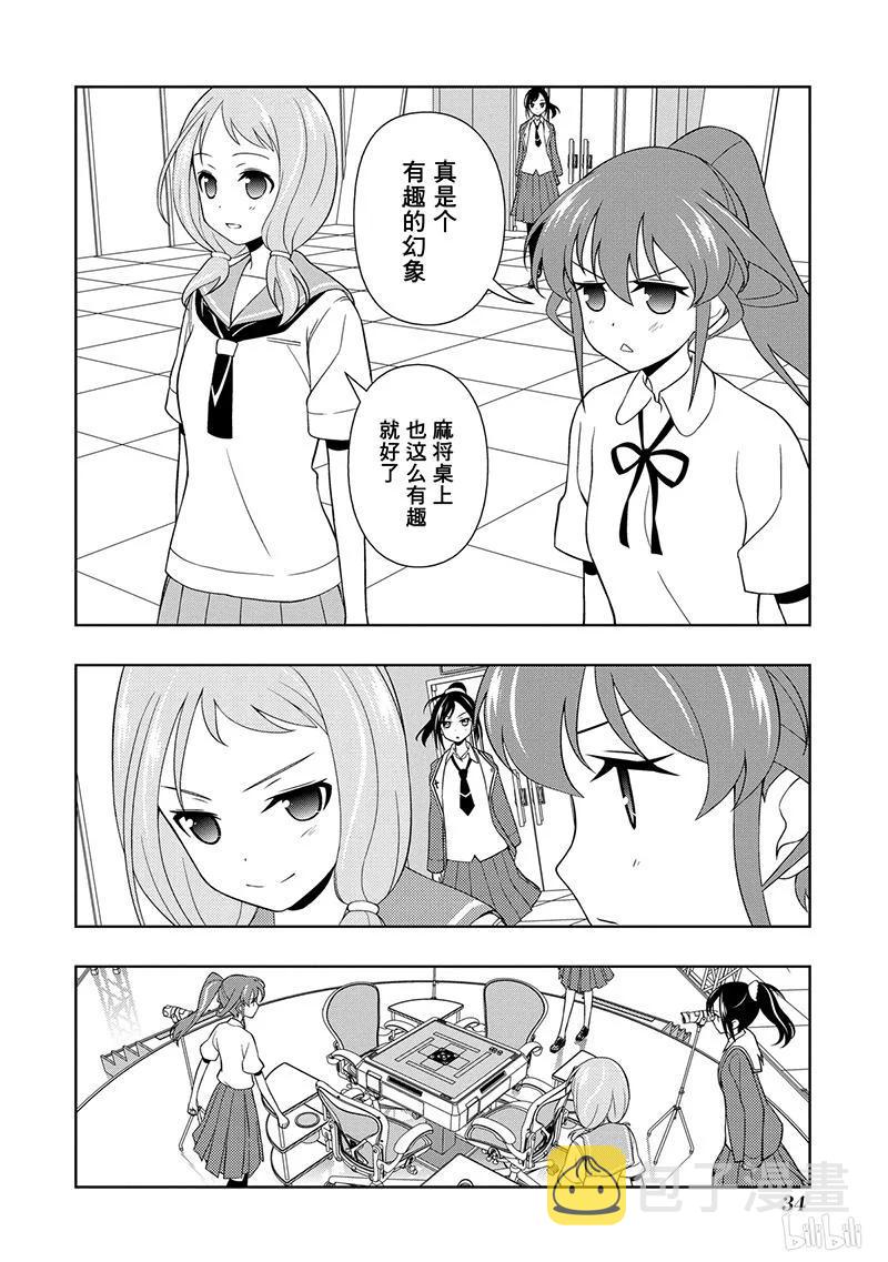 天才麻将少女同人漫画,第121局 危机3图