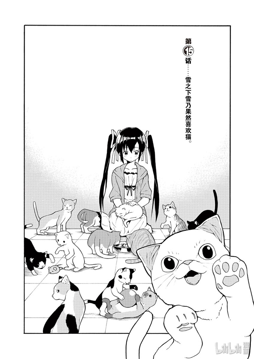 15 雪之下雪乃果然喜欢猫1