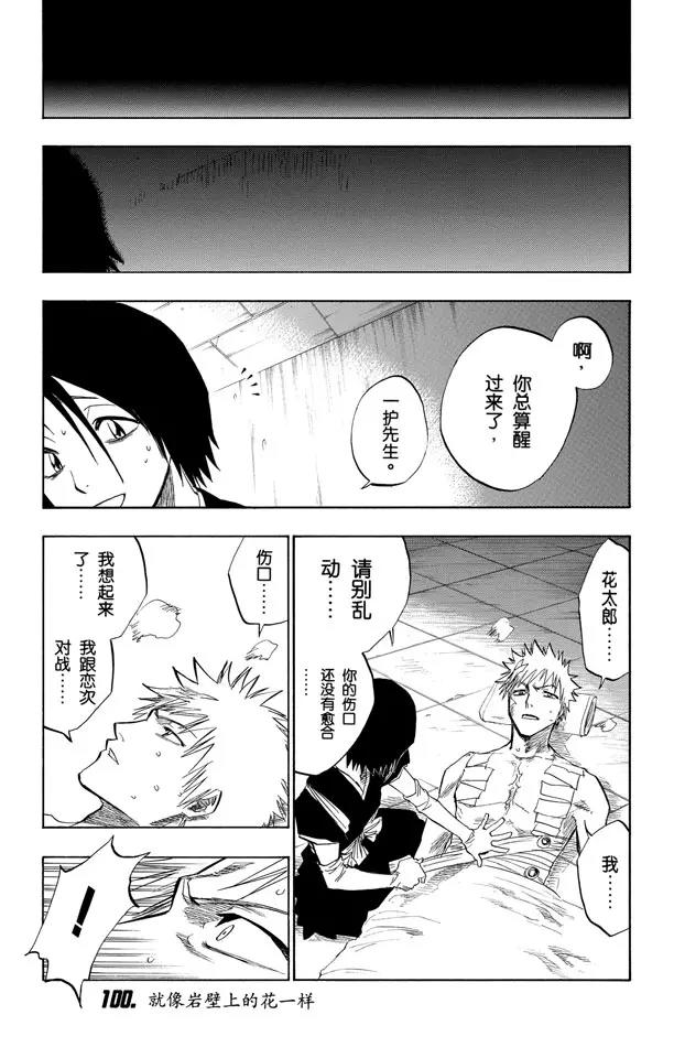 死神境界小说漫画,第100话 就像岩壁上的花一样1图