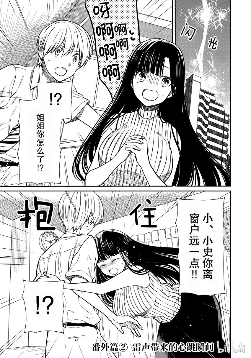 大姐养你呀全线免费版漫画,番外2 雷声带来的心跳瞬间1图